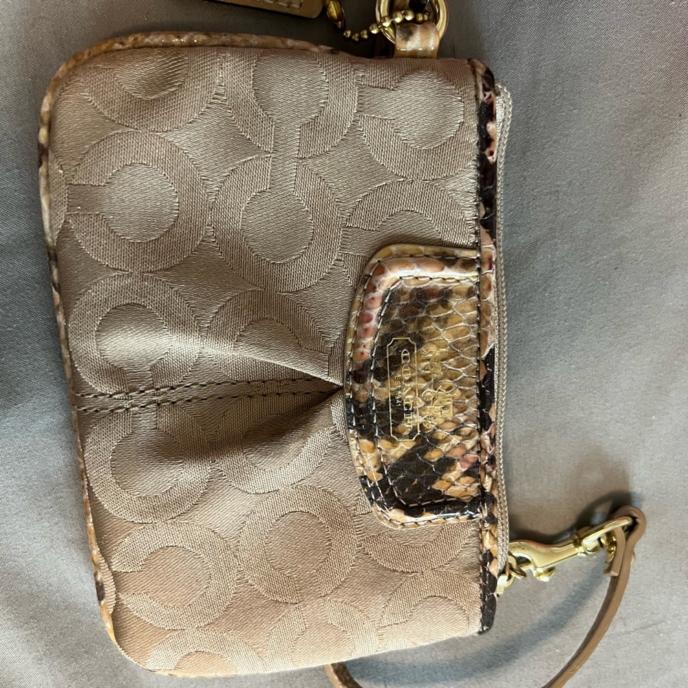 Coach wristlet